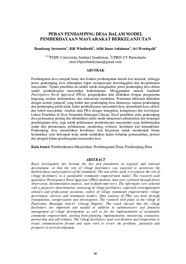 Memperkuat Desa: Peran Pendamping dalam Mendorong Adopsi Teknologi EHDW
