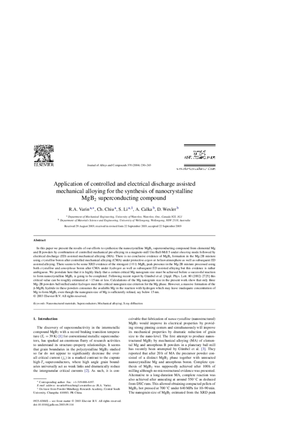 (PDF) Application of controlled and electrical discharge assisted ...