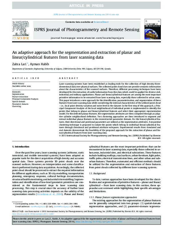 (PDF) An adaptive approach for the segmentation and extraction of ...
