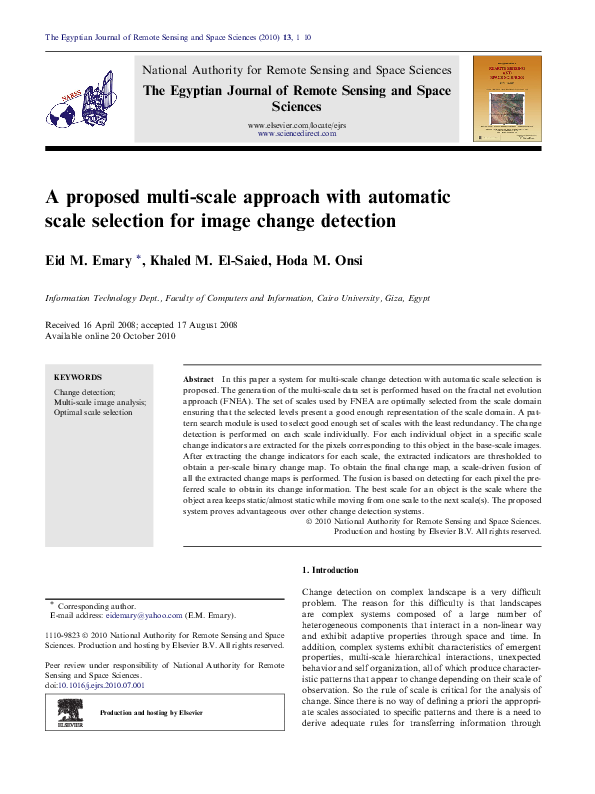 (PDF) A proposed multi-scale approach with automatic scale selection ...