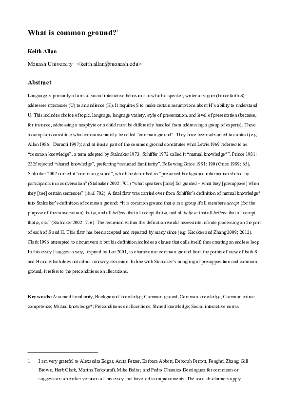 PDF What Is Common Ground PDF What Is Common Ground