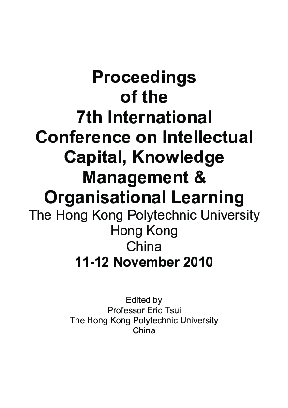(PDF) The role of image and reputation as intangible resources in non ...