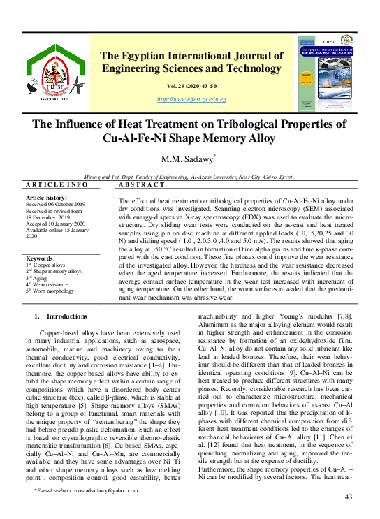 (PDF) INFLUENCE OF HEAT TREATMENT ON TRIBOLOGICAL PROPERTIES OF Ni-P ...