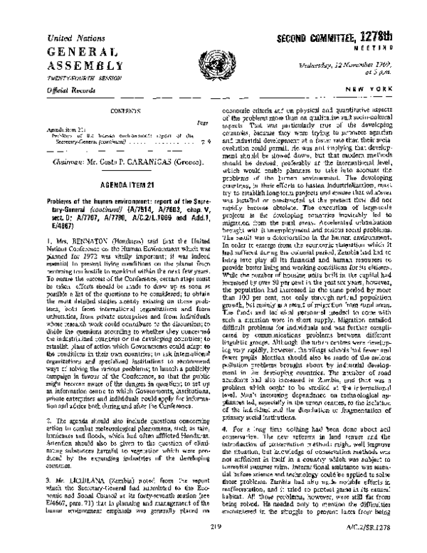 (PDF) A United Nations General Assembly