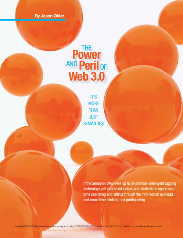 (PDF) The Power and Peril of Web 3.0: It's More than Just Semantics