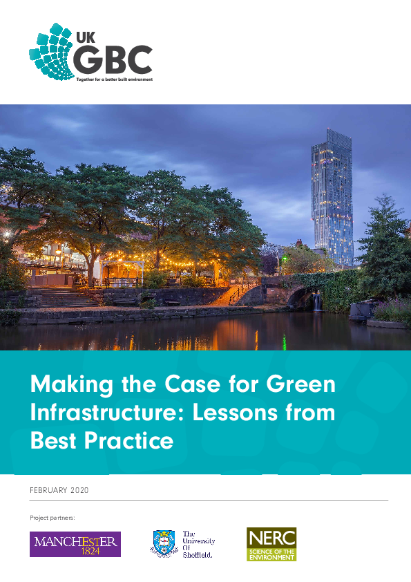 (PDF) Making the Case for Green Infrastructure: Lessons from Best Practice