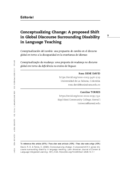 (PDF) Conceptualizing Change: A proposed Shift in Global Discourse ...