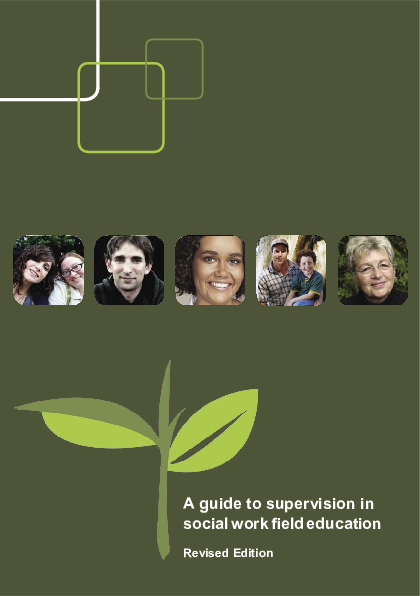 (PDF) A Guide to Supervision in Social Work Field Education
