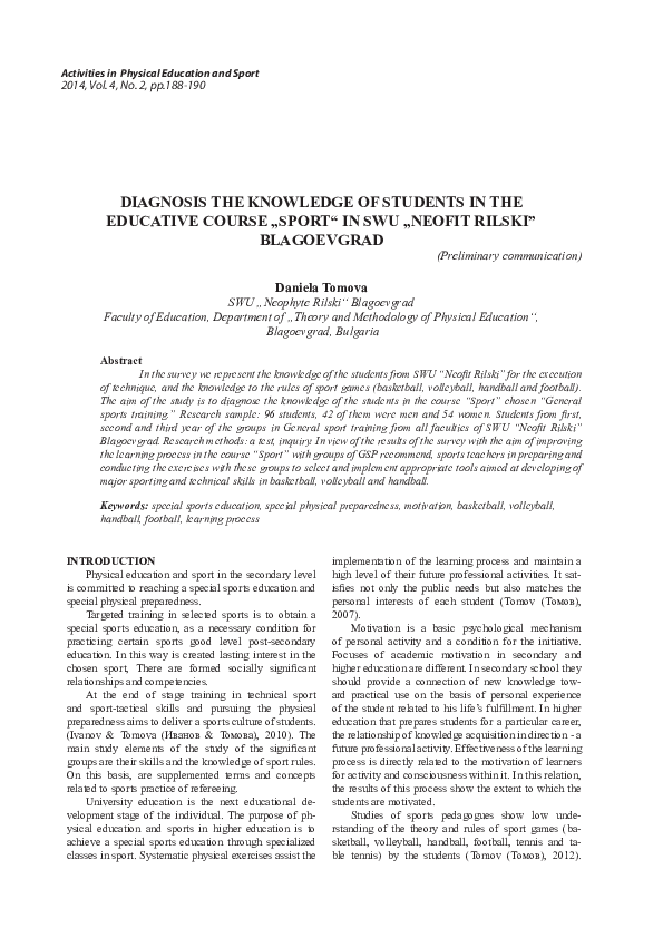 (PDF) Diagnosis the Knowledge of Students in the Educative Course ...