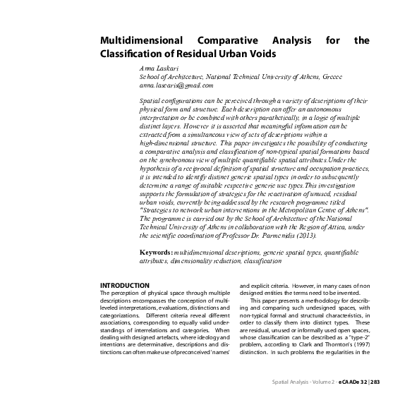 (PDF) Multidimensional Comparative Analysis for the Classification of ...