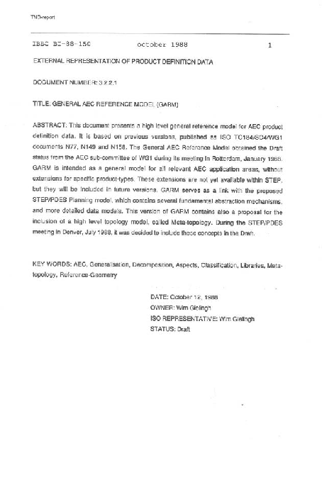(PDF) General AEC Reference Model