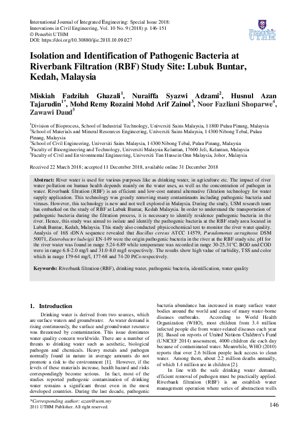 (PDF) Isolation and Identification of Pathogenic Bacteria from Urinary ...