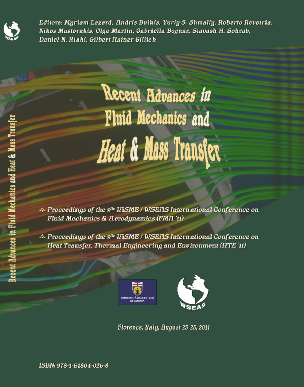 (PDF) Recent Advances in Fluid Mechanics and Heat & Mass Transfer