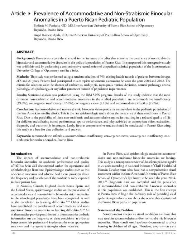 (PDF) Article 4 Prevalence of Accommodative and Non-Strabismic ...