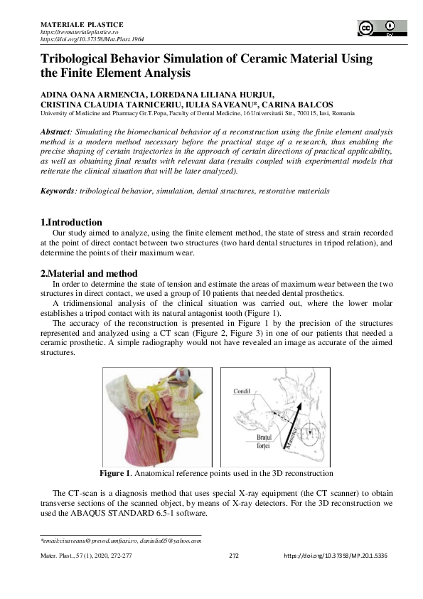 (PDF) Tribological Behavior Simulation of Ceramic Material Using the ...