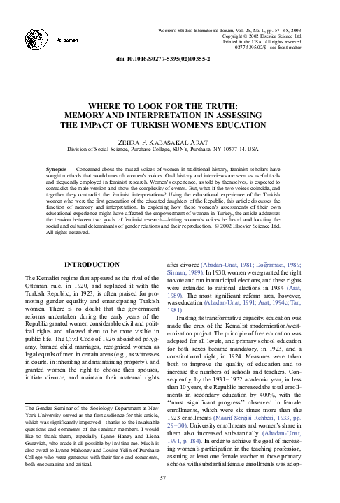 (PDF) Where to look for the truth: memory and interpretation in ...
