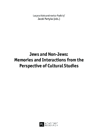 (PDF) The Sacralization and Secularization of Jewish Cemeteries in Poland
