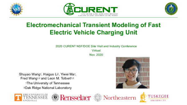 (PDF) Electromechanical Transient Modeling of Fast Electric Vehicle ...