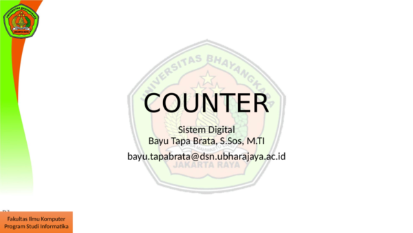 (PDF) Sistem Digital BTB Counter Flat