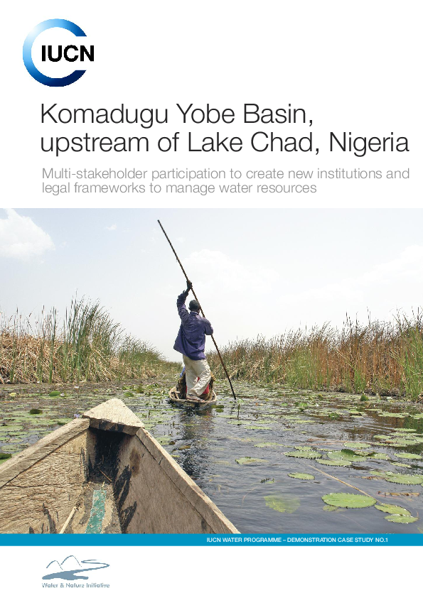 Komadugu Yobe Basin, upstream of Lake Chad, Nigeria multistakeholder