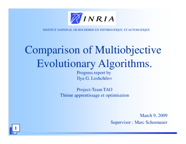 (PDF) A comparison of multiobjective evolutionary algorithms