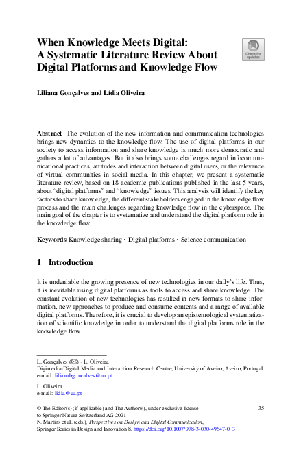 (PDF) When Knowledge Meets Digital: A Systematic Literature Review ...