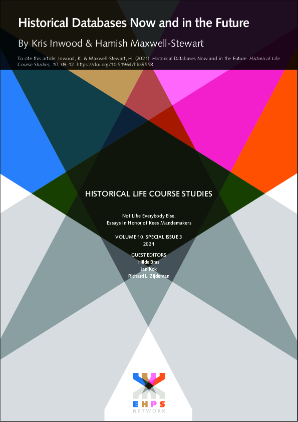 (PDF) Historical Databases Now and in the Future Hamish Maxwell