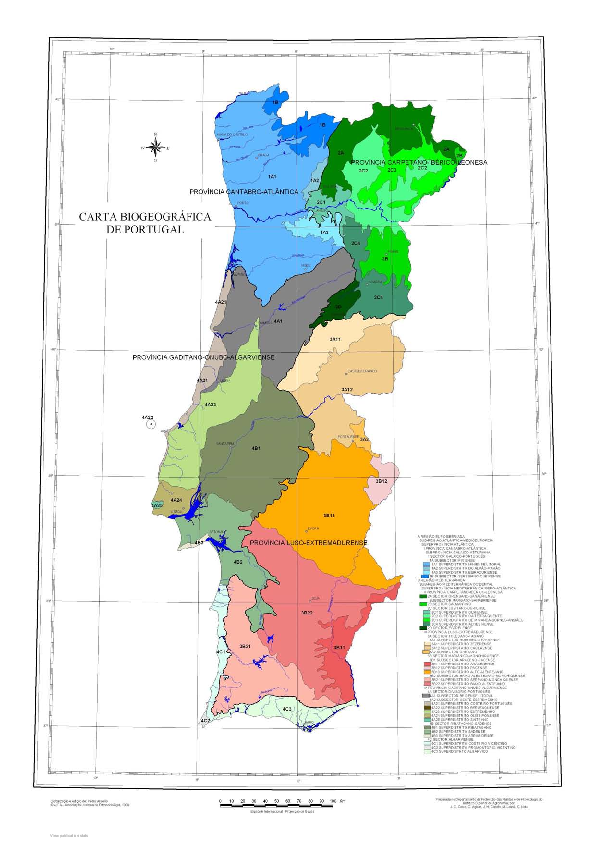 (PDF) Biogeographic Map of Portugal Carlos Aguiar Academia.edu