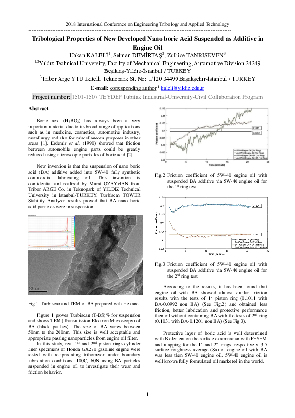 (PDF) Tribological Properties of New Developed Nano Boric Acid ...