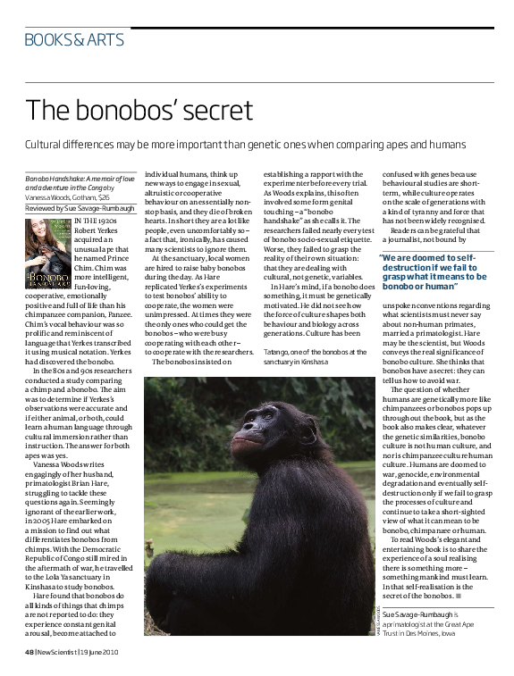 (PDF) Bonobos have a secret