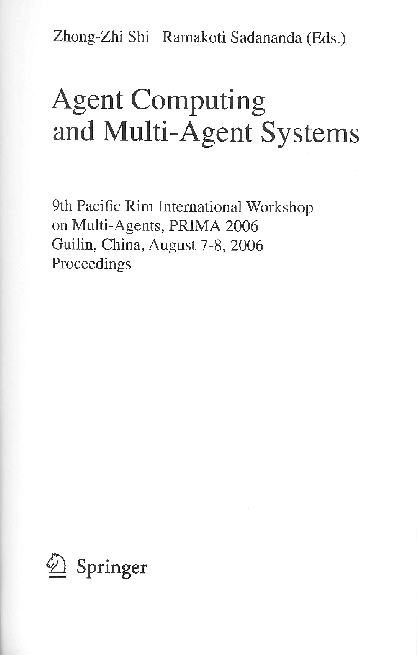 (PDF) Agent Computing and Multi-Agent Systems