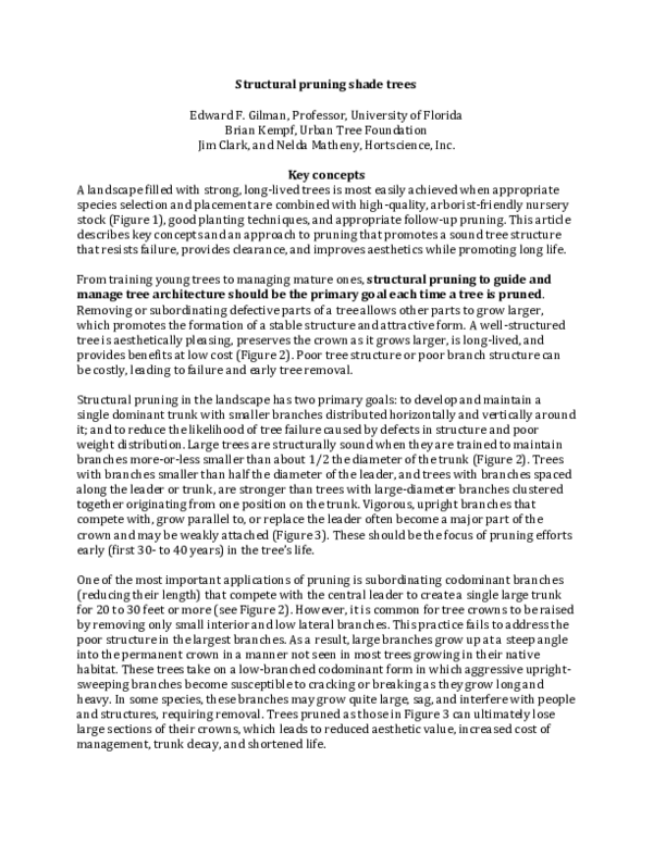 (PDF) Structural pruning shade trees