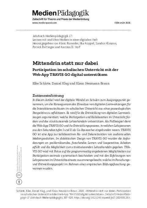 Mittendrin Statt Nur Dabei Bedeutung www.academia.edu