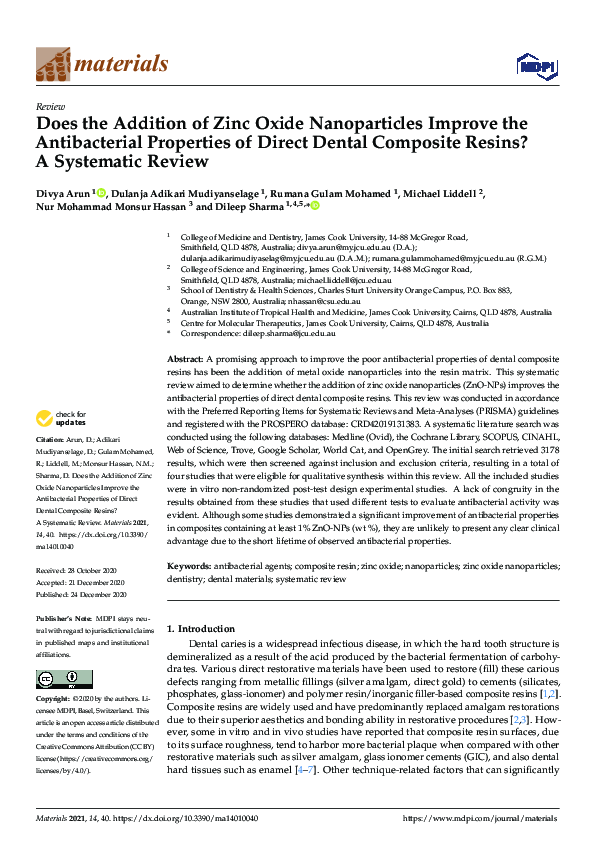 (PDF) Does the Addition of Zinc Oxide Nanoparticles Improve the ...