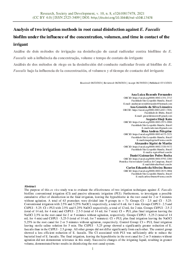 (PDF) Antibacterial Efficacy of Calcium Hypochlorite with Vibringe