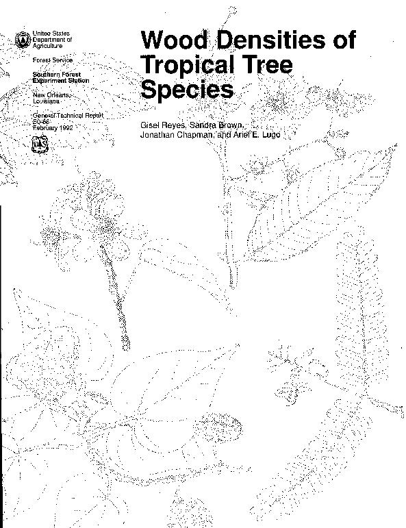 (PDF) Wood densities of tropical tree species