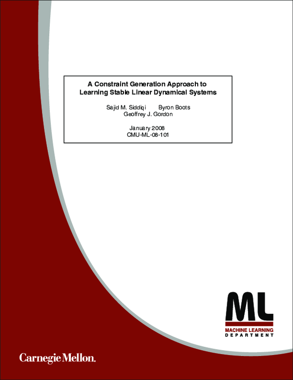 (PDF) A constraint generation approach to learning stable linear ...