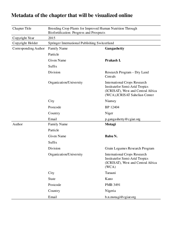 (PDF) Metadata of the chapter that will be visualized online Chapter ...