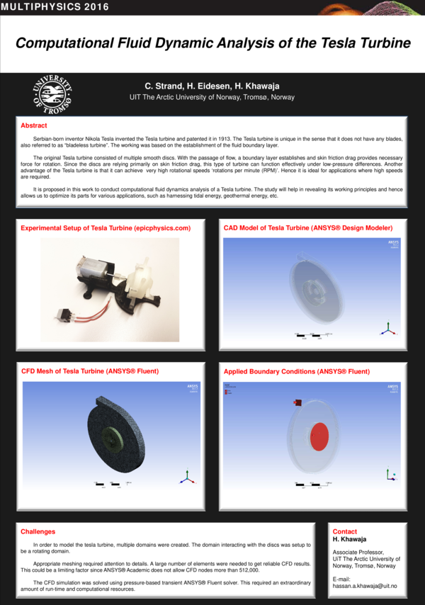 (PDF) Computational Fluid Dynamic Analysis of the Tesla Turbine