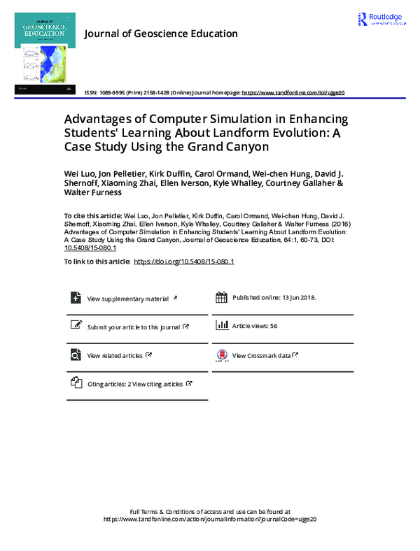 (PDF) Advantages of Computer Simulation in Enhancing Students' Learning ...