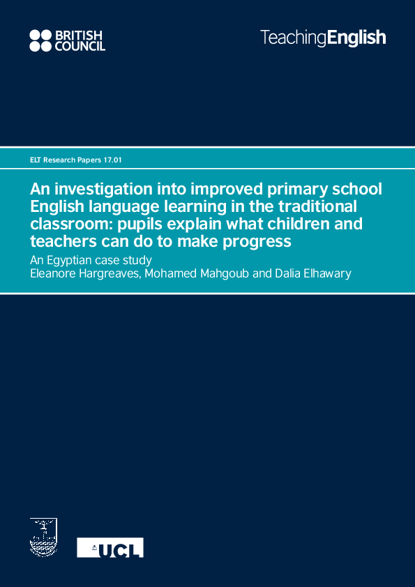 (PDF) An investigation into improved primary school English language ...