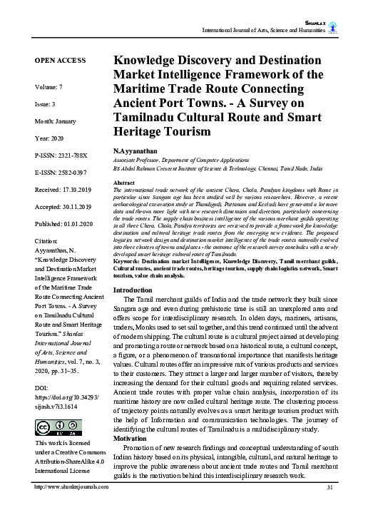 (PDF) Knowledge Discovery and Destination Market Intelligence Framework ...