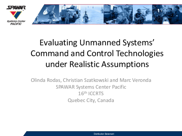 (PDF) Evaluating Unmanned Systems' Command and Control Technologies ...