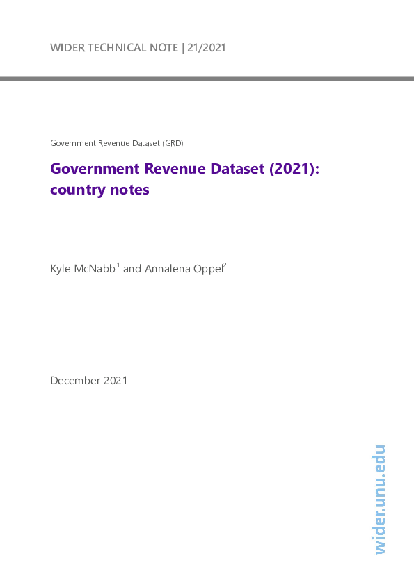 (PDF) GRD country notes