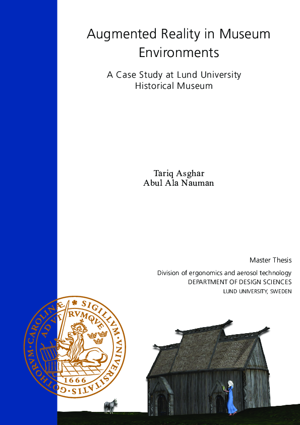 (PDF) Augmented Reality in Museum Environments