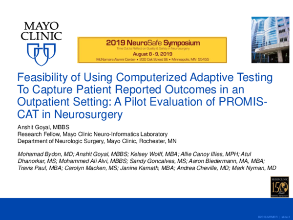 (PDF) Feasibility of Using Computerized Adaptive Testing To Capture ...