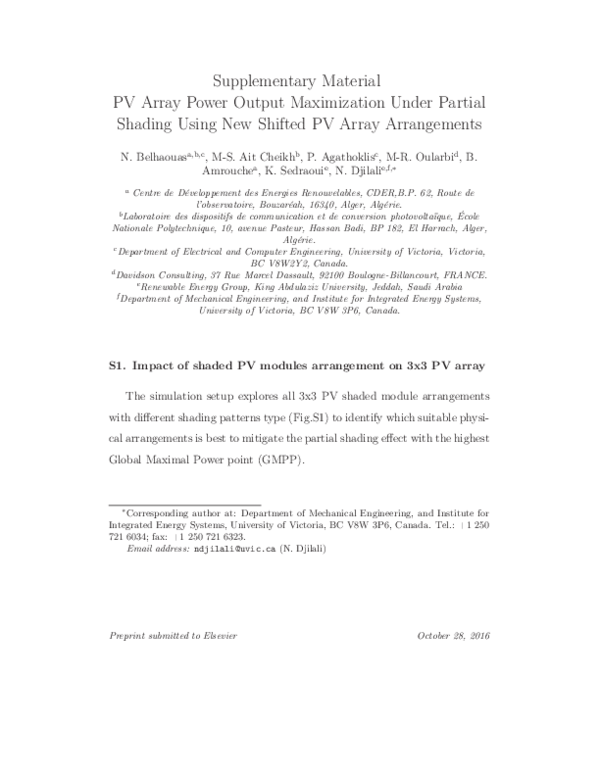 (PDF) PV array power output maximization under partial shading using ...