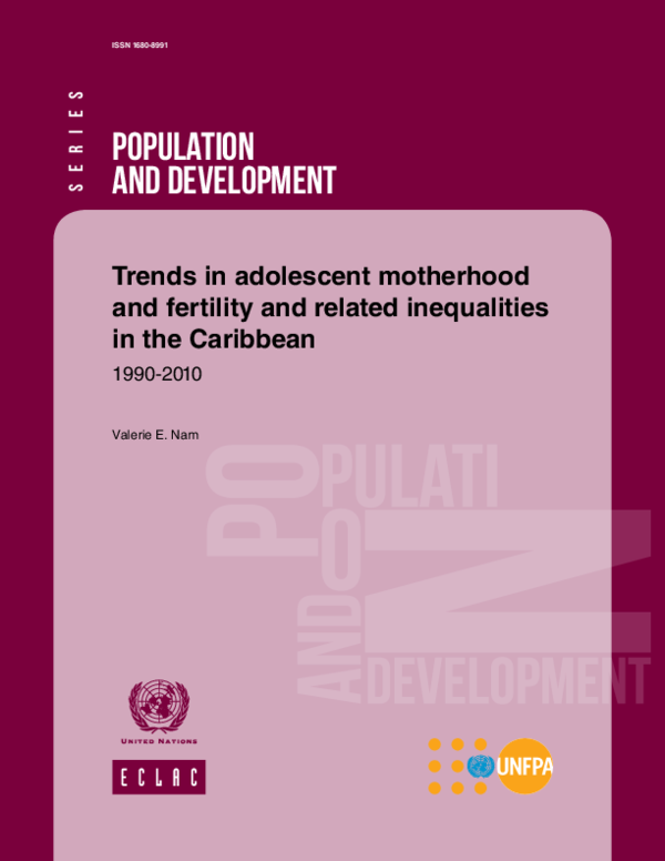 (PDF) Trends in adolescent motherhood and fertility and related ...