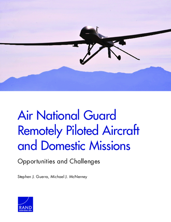 (PDF) Air National Guard Remotely Piloted Aircraft and Domestic ...