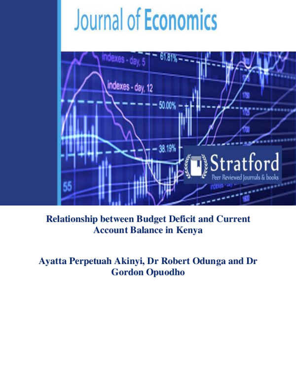 (PDF) Relationship between Budget Deficit and Current Account Balance ...
